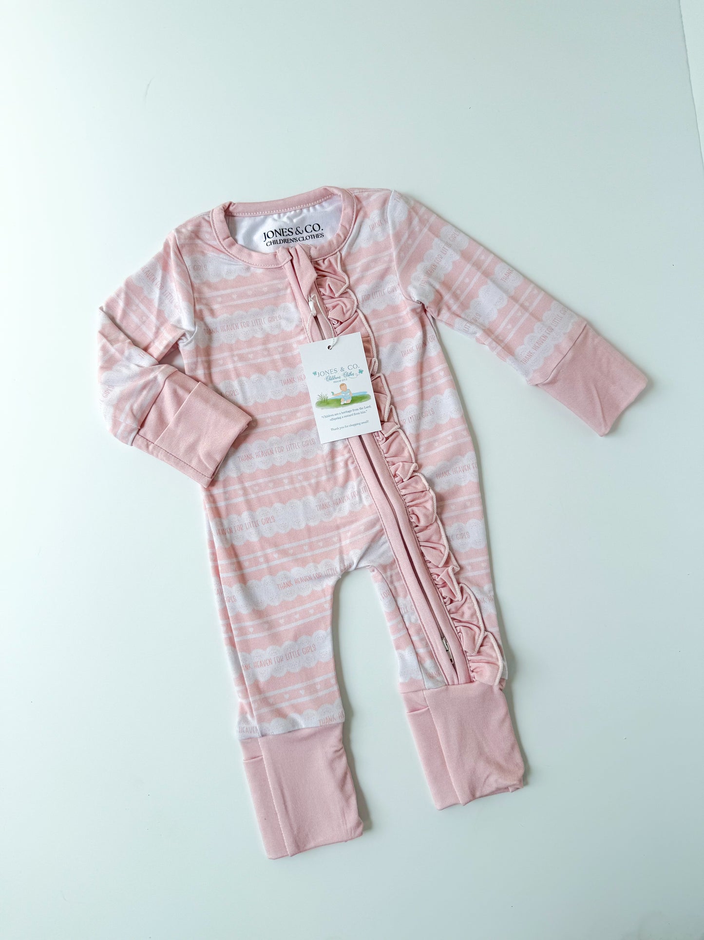 Thank Heaven for Little Girls Bamboo Zippy