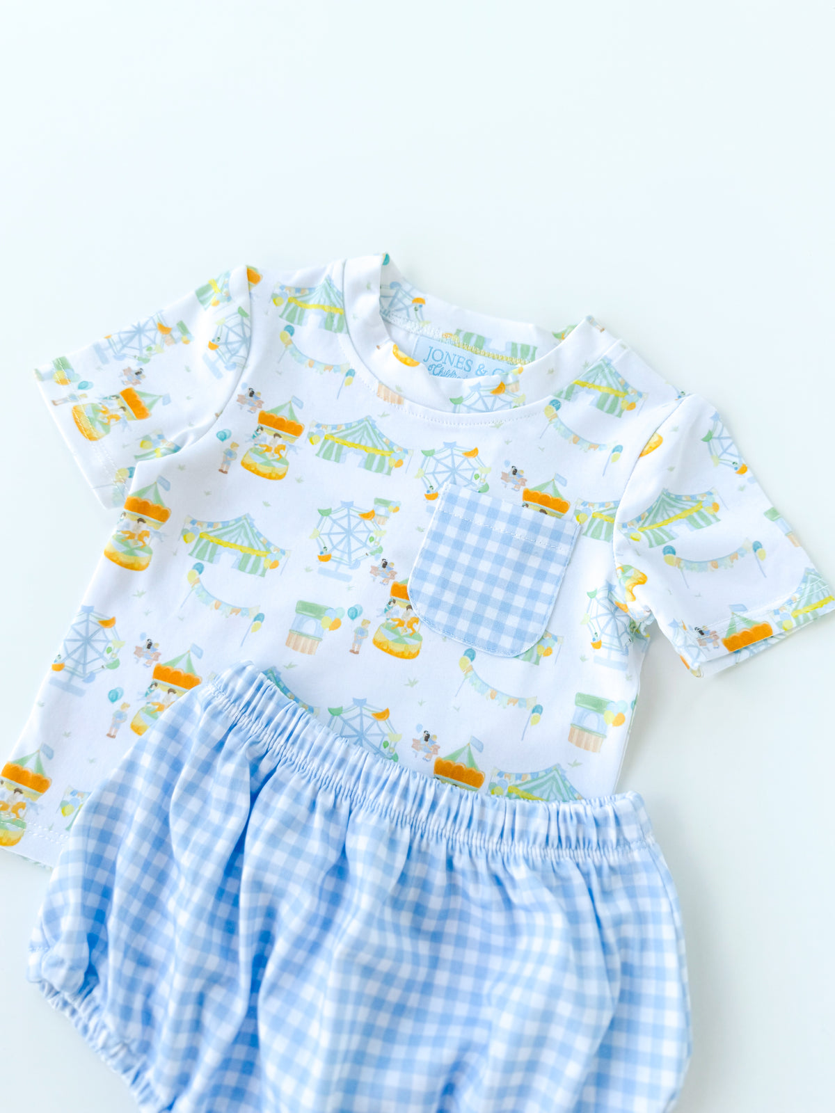 Ferris Dreams Boy's Diaper Set