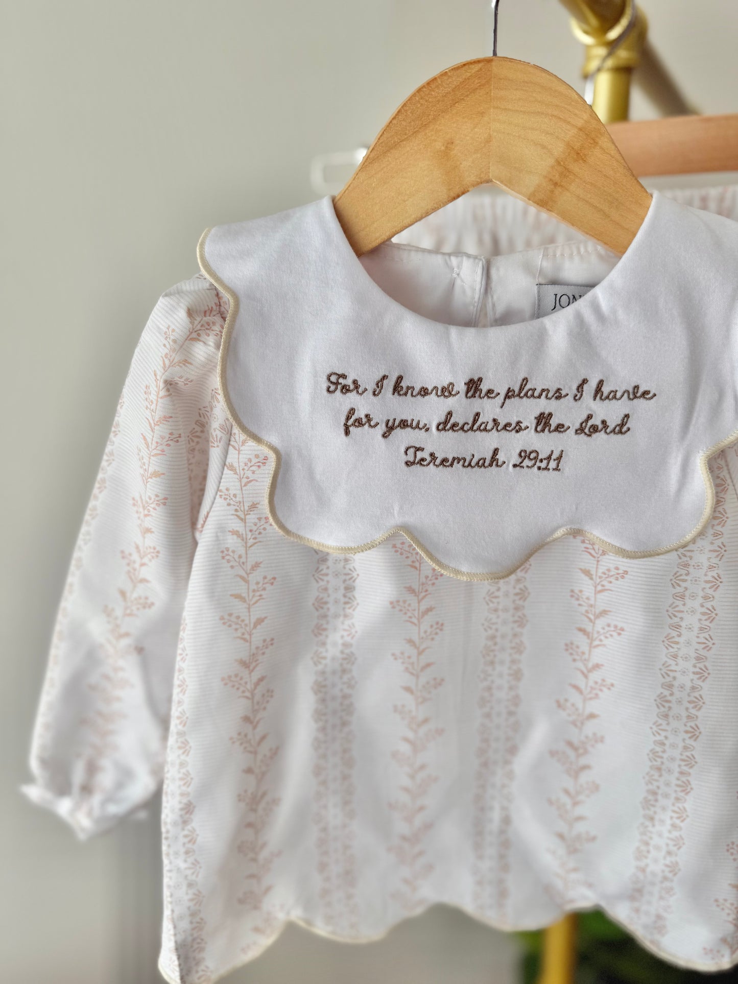 Jeremiah 29:11 Girl's Bloomer Set