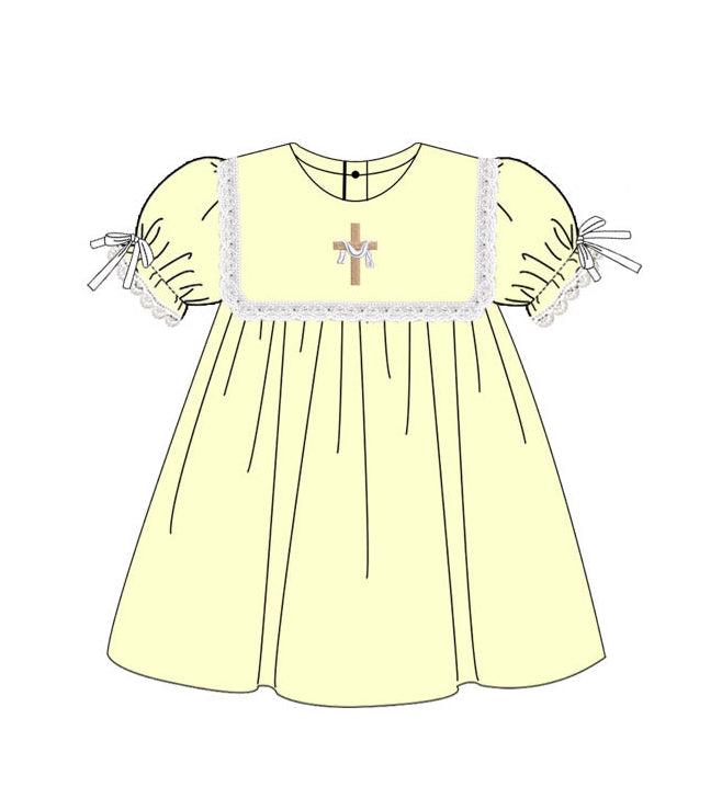 Heirloom Inspired Cross Girl Dress PREORDER ETA LATE JANUARY