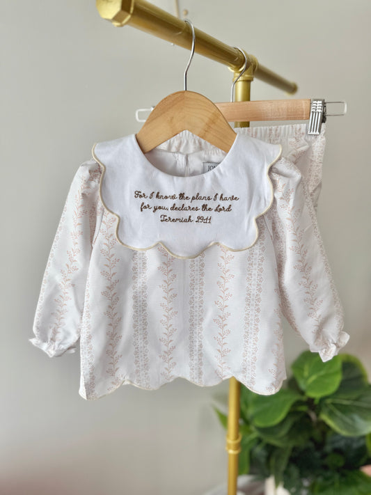 Jeremiah 29:11 Girl's Bloomer Set
