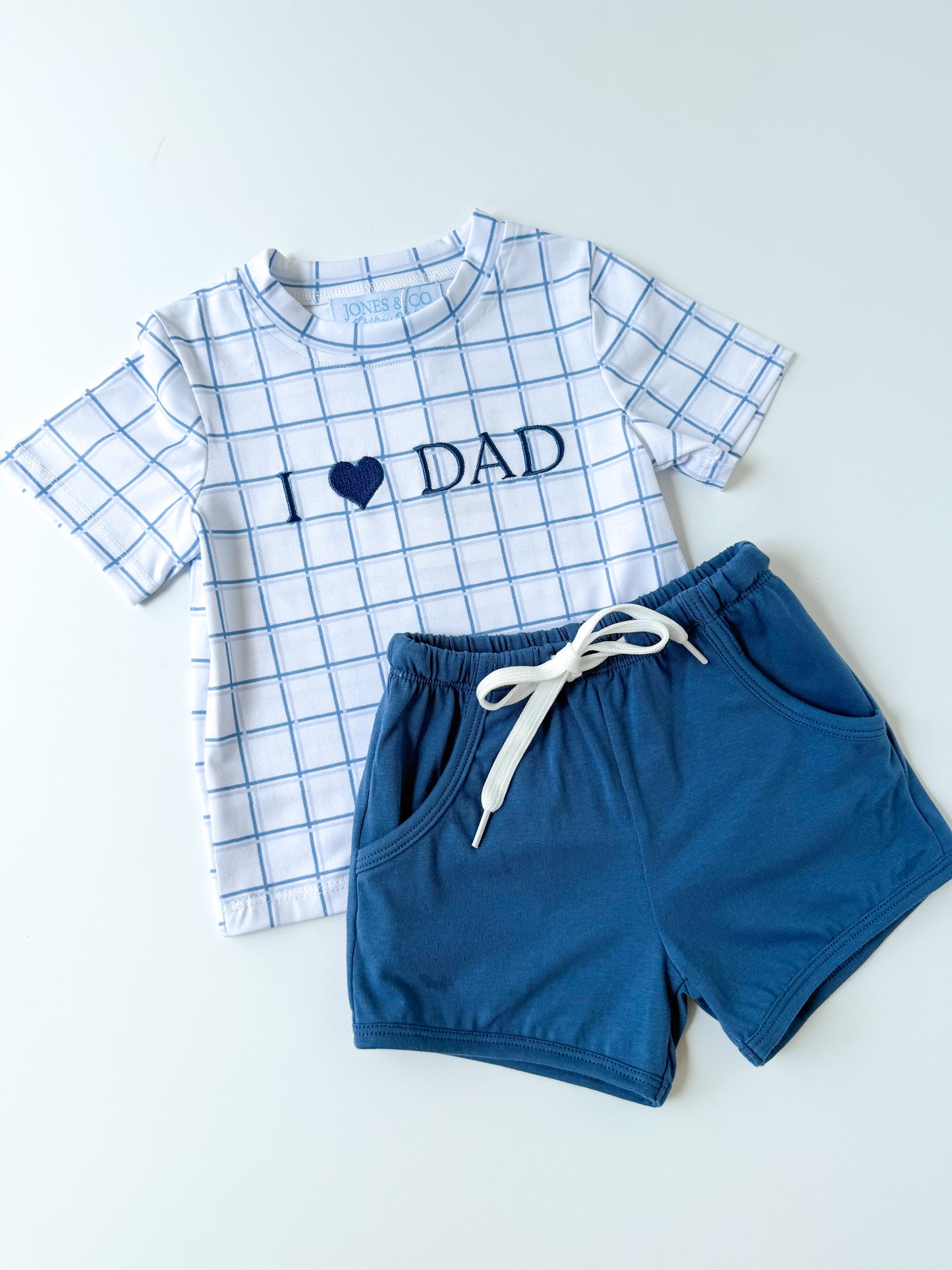 I Love Dad Boy’s Short Set