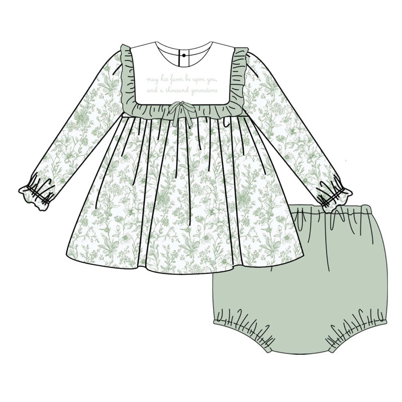 A Thousand Generations Girl's Diaper Set PREORDER ETA LATE SEPTEMBER