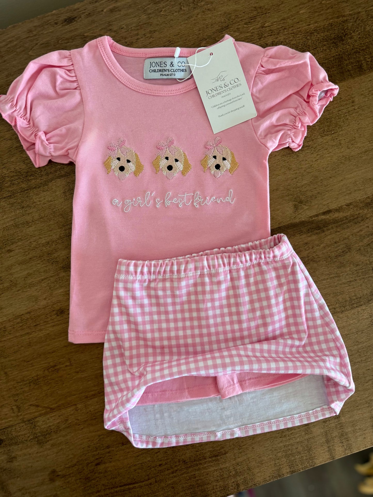 A Girl’s Best Friend Skirt Set