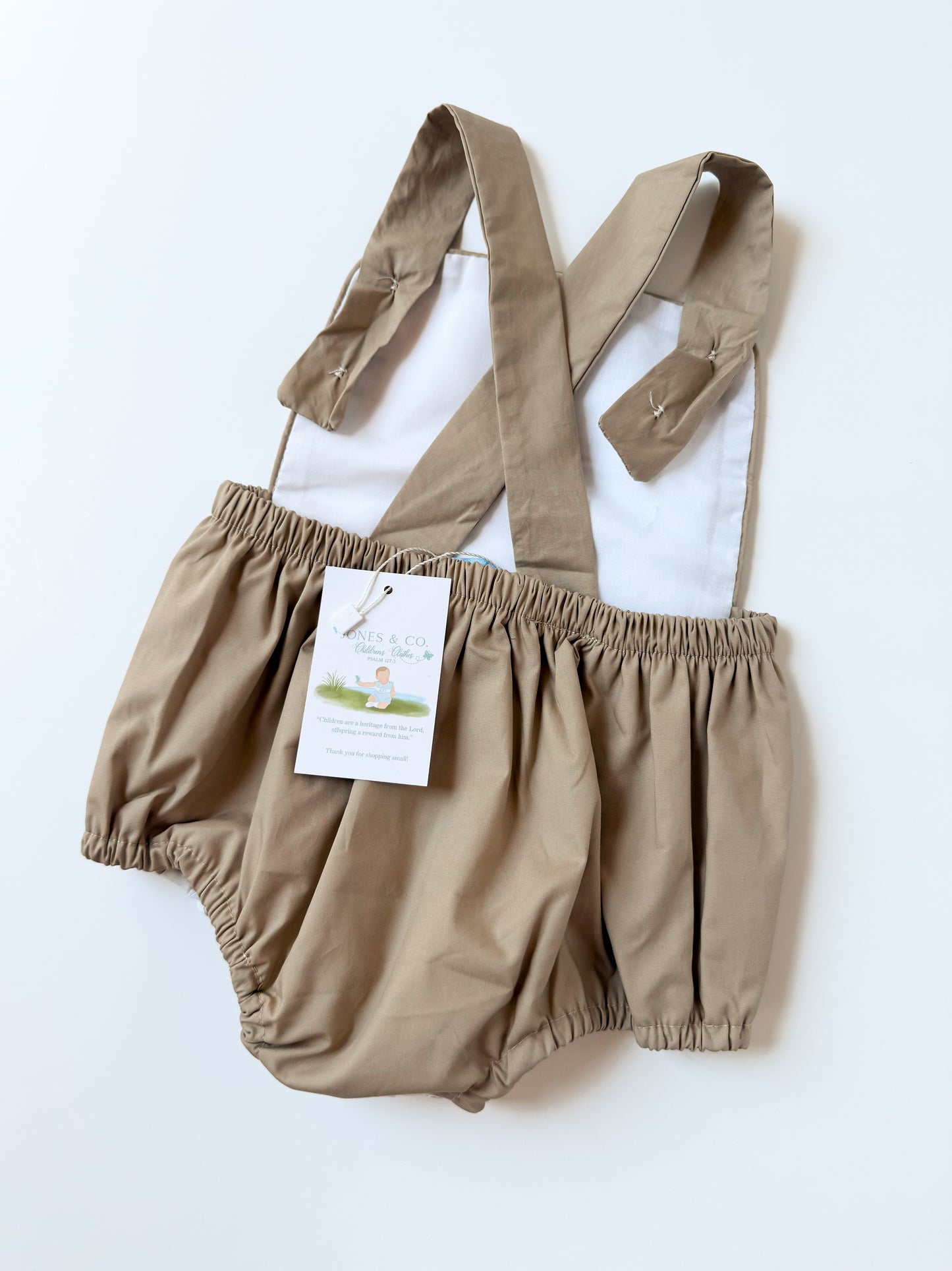 Seashells & Sailboats Boy’s Sunsuit
