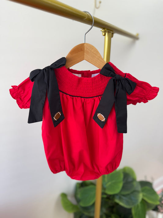 Red & Black Girls Bubble