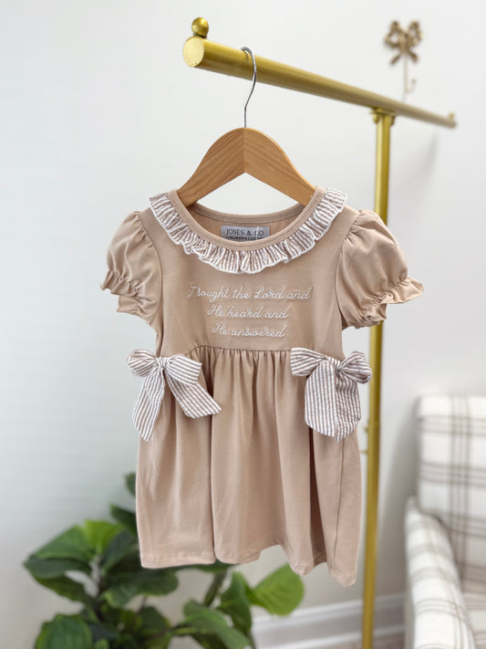 I sought the Lord Girl's Dress