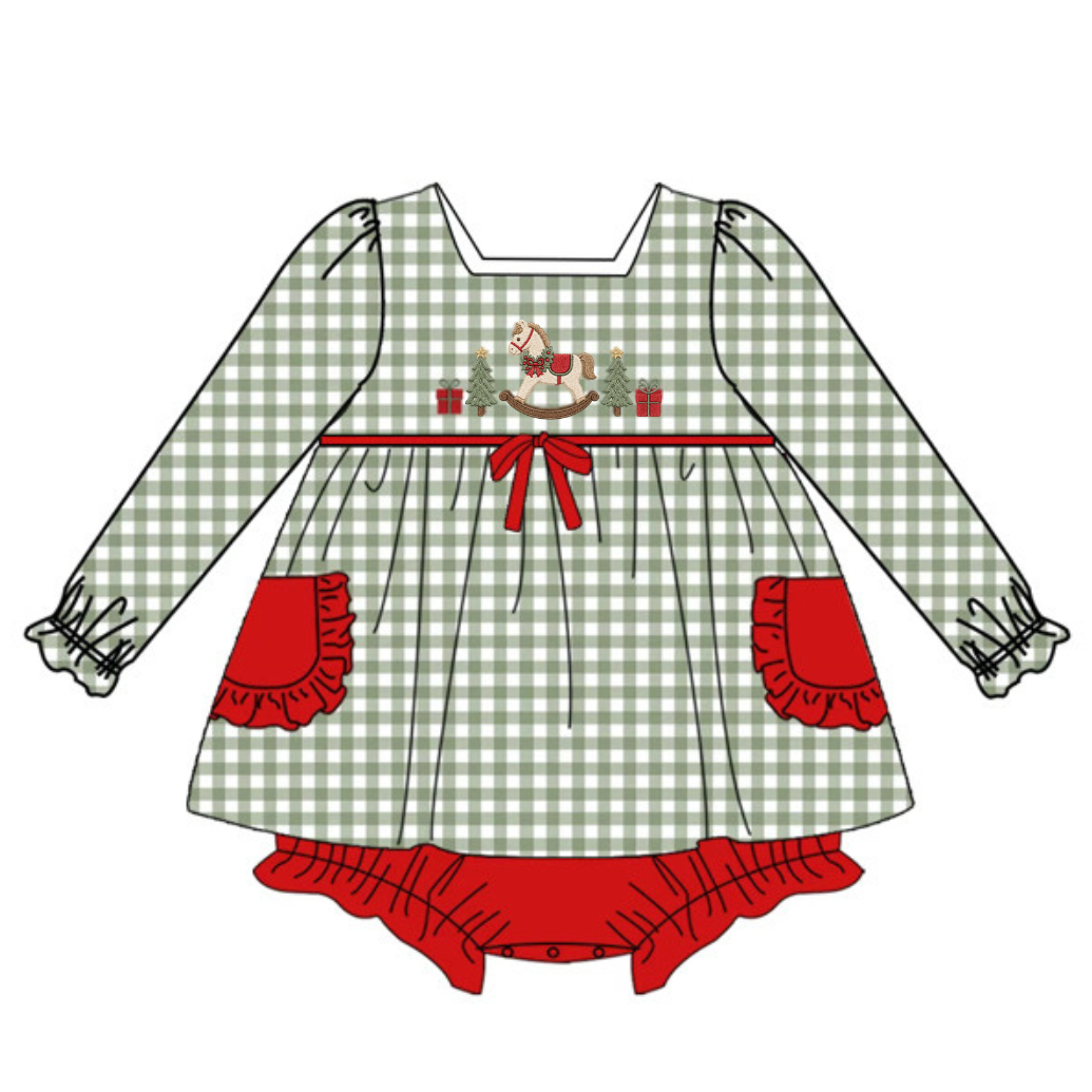 Rocking Around Girl’s Skirted Bubble PREORDER ETA OCTOBER