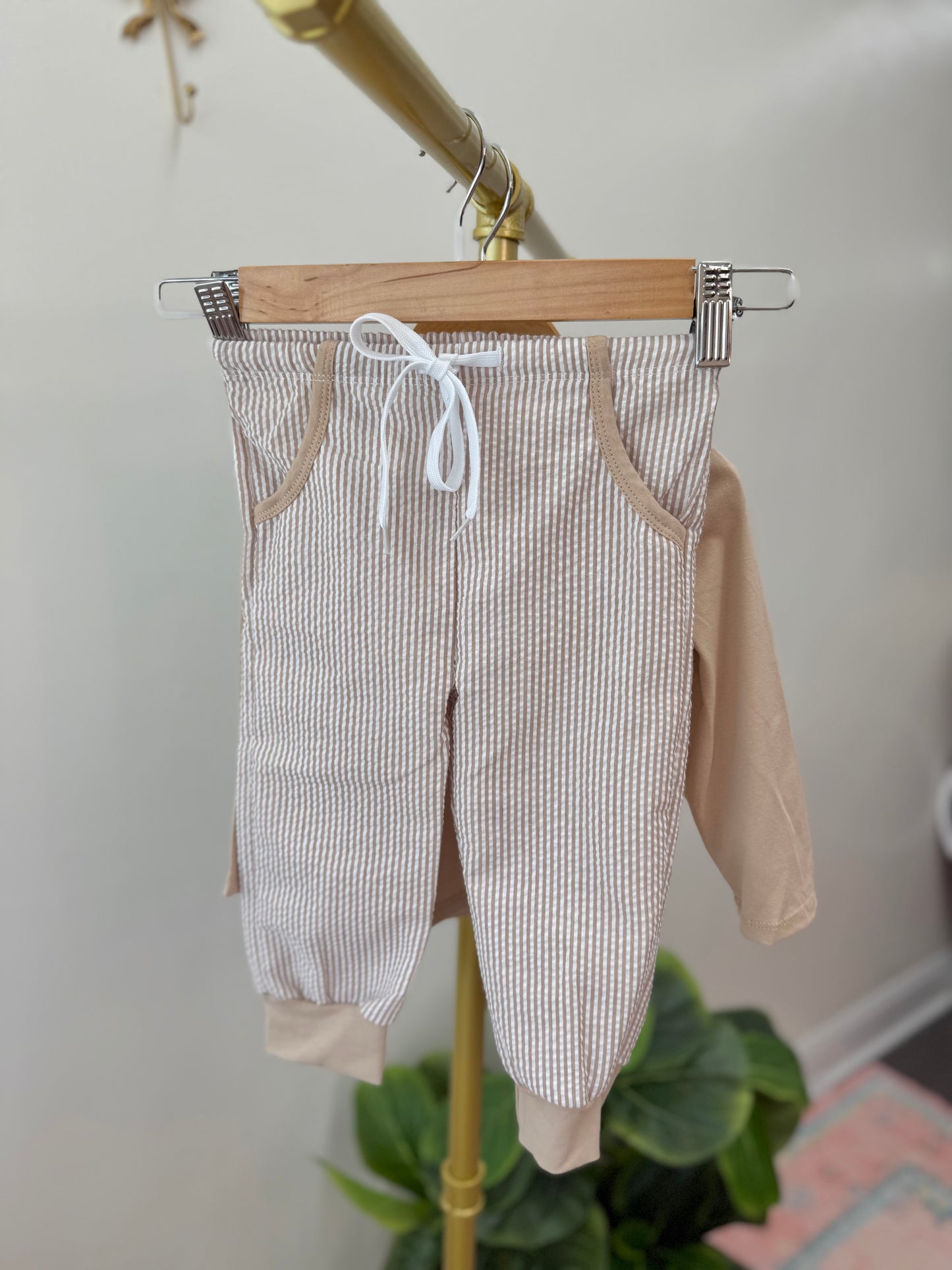 Thank you Jesus for our food Boy's Pant Set