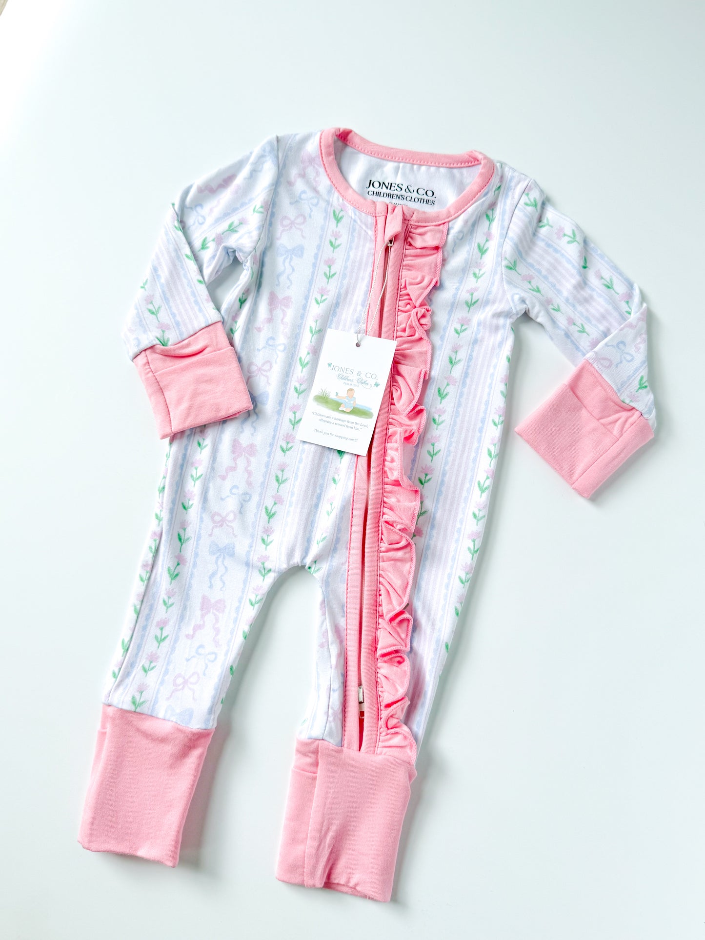 Darling Bow Girl’s Bamboo Zippy