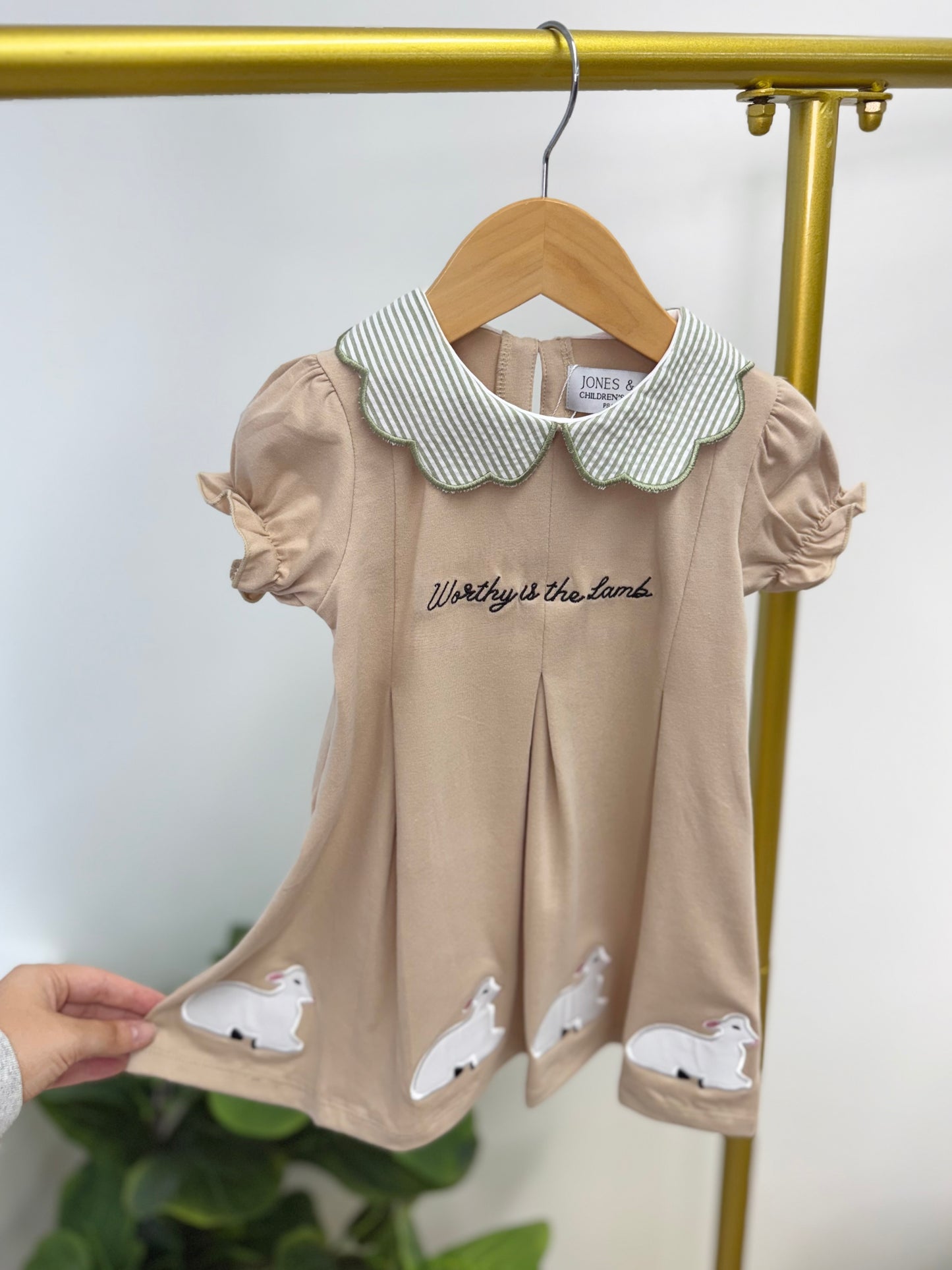 Worthy is the Lamb Girl's Dress