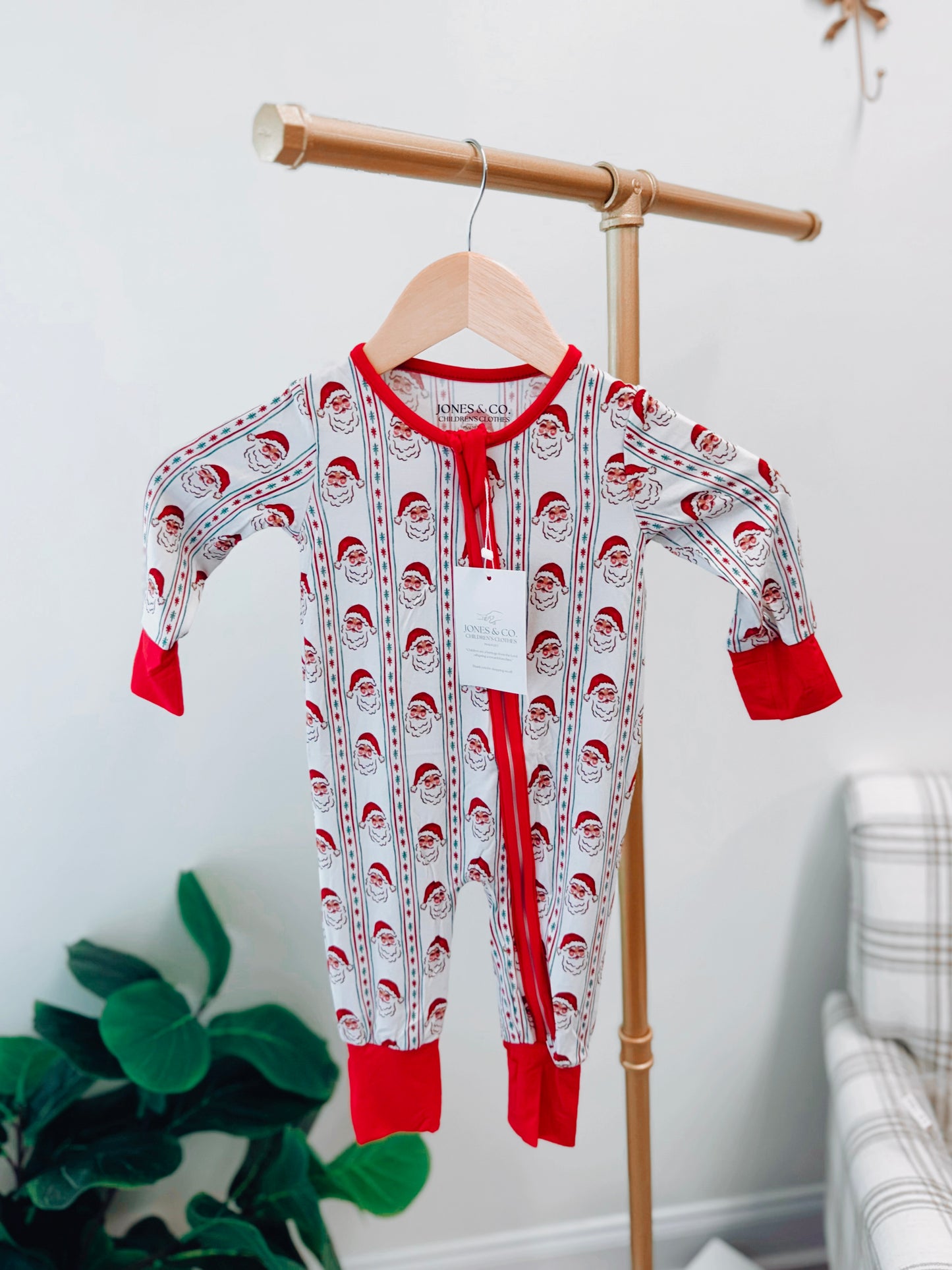 Boy’s Bamboo Santa Zippy