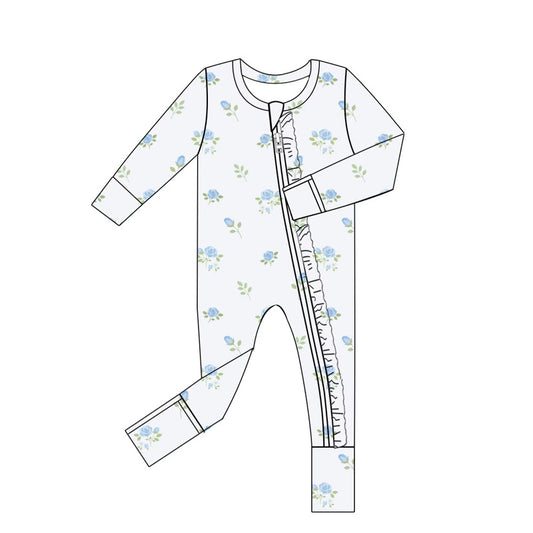 Blue Blossom Girl's Bamboo Zippy PREORDER ETA LATE SEPTEMBER