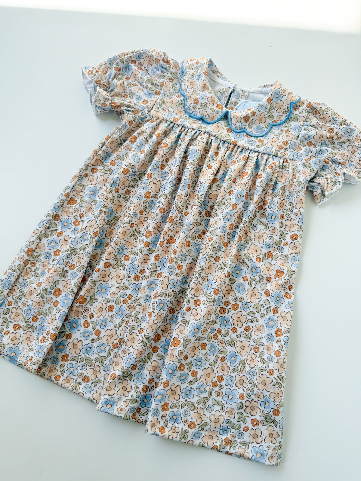 Fall Floral Girl’s Dress