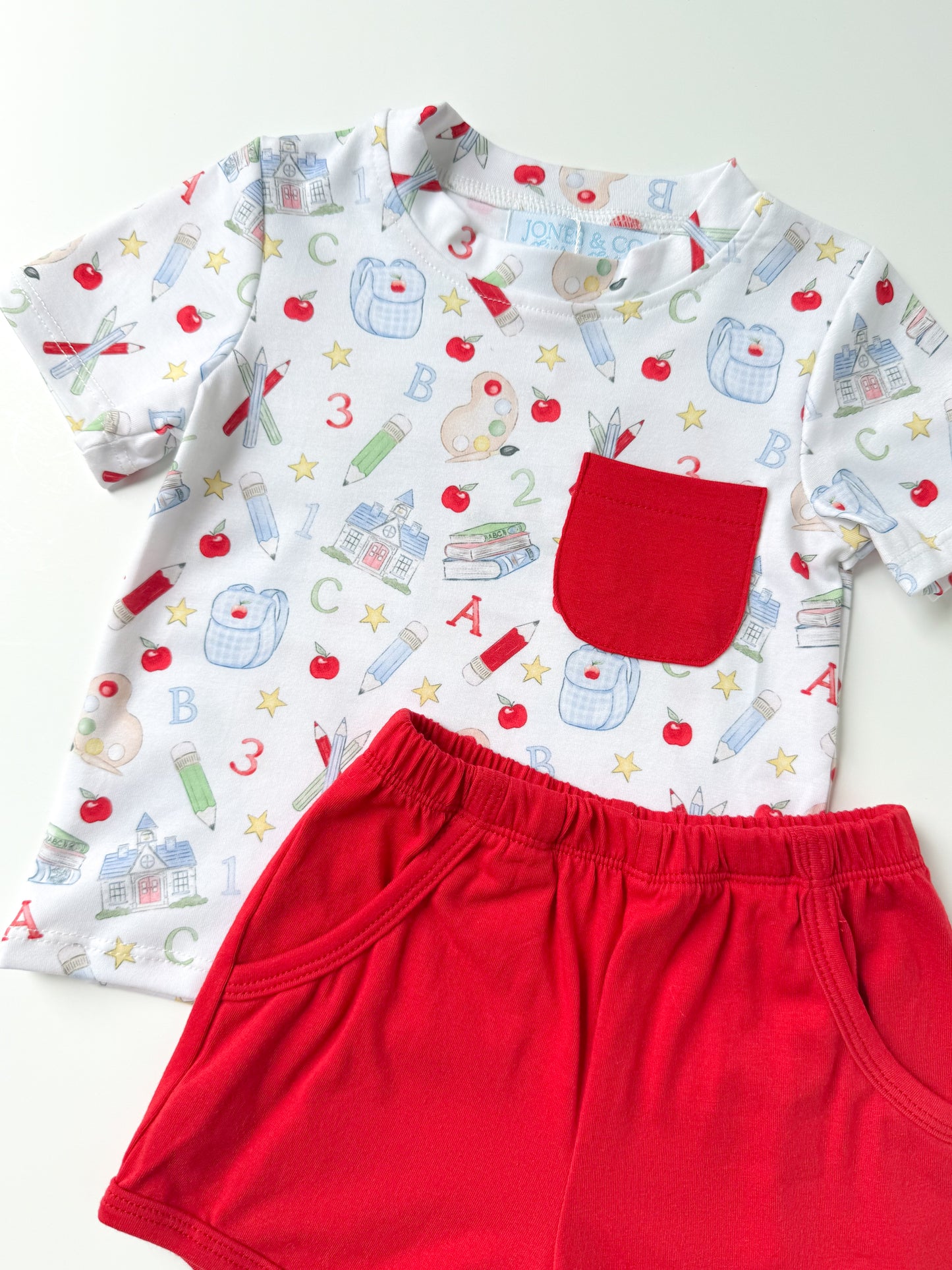 Classroom Toile Boy’s Short Set