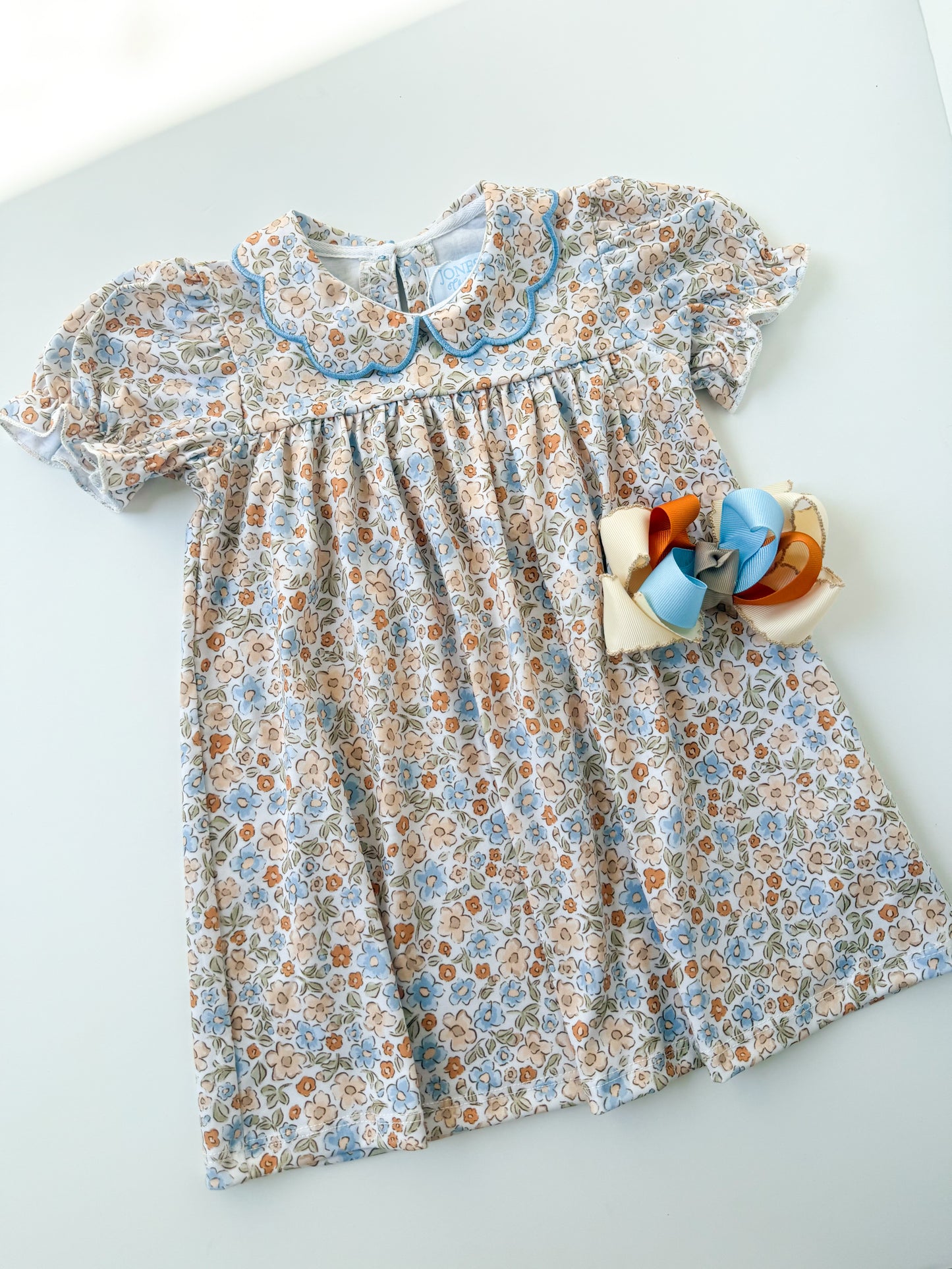 Fall Floral Girl’s Dress