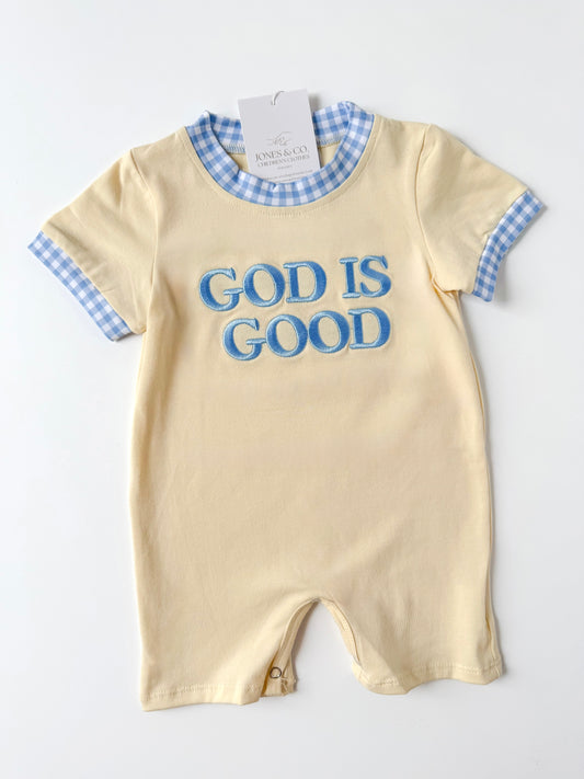 God is Good Boy’s Romper