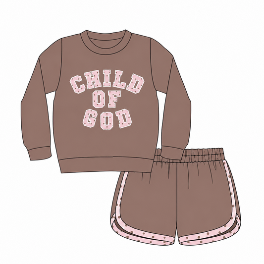 Child of God Girl's Sweat Set PREORDER ETA LATE SEPTEMBER
