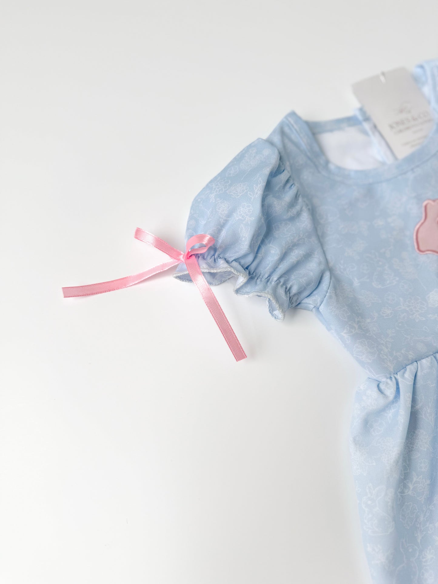 Bunny Toile Girl’s Bloomer Set