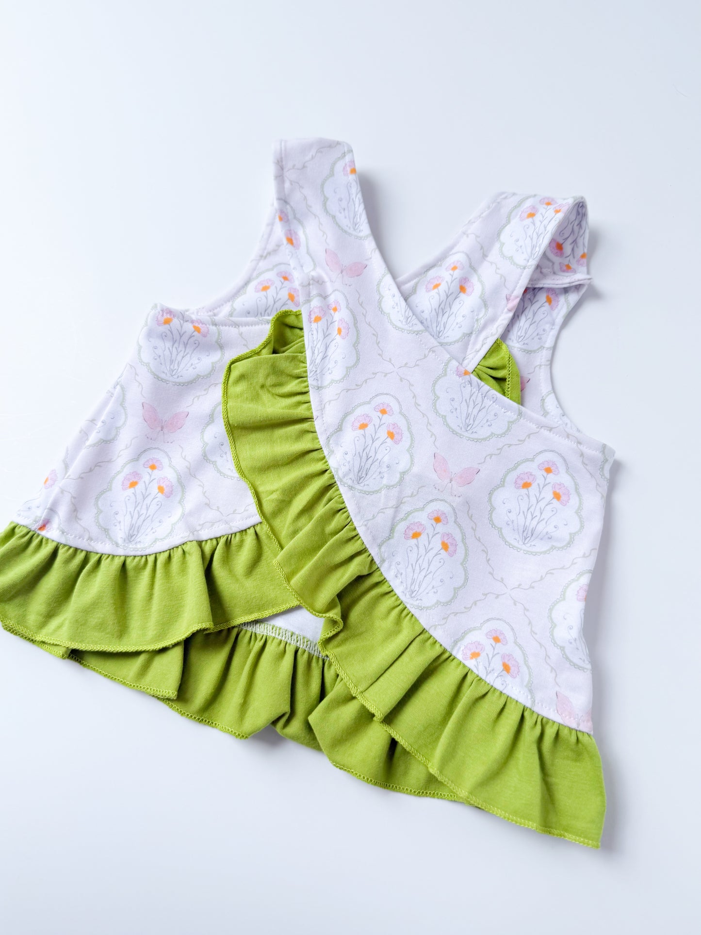 Butterfly Garden Girl’s Diaper Set