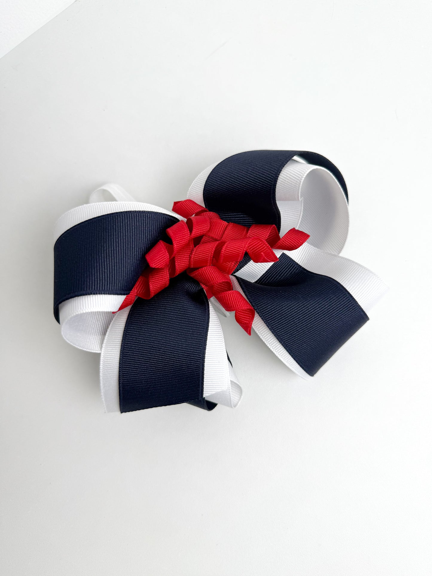Red White & Blue Bow - Crowned With Grace