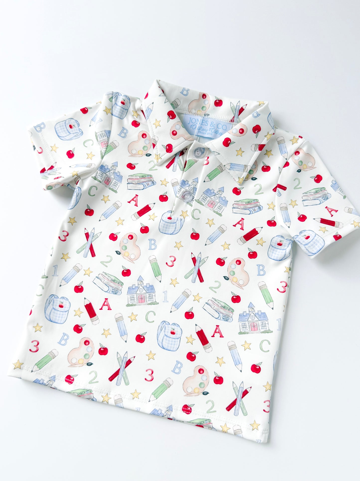 Classroom Toile Boy’s Polo Shirt