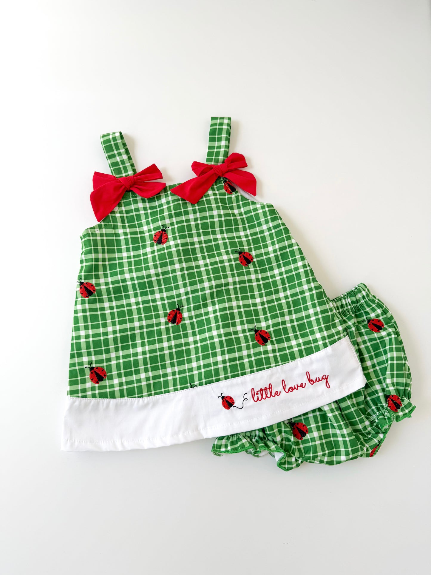 Little Love Bug Girl’s Diaper Set