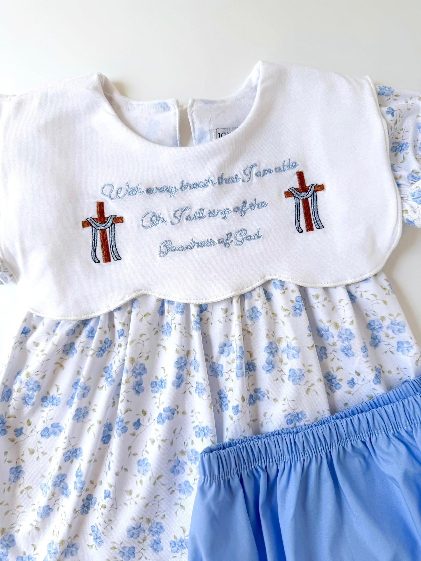 Goodness of God Girl’s Diaper Set