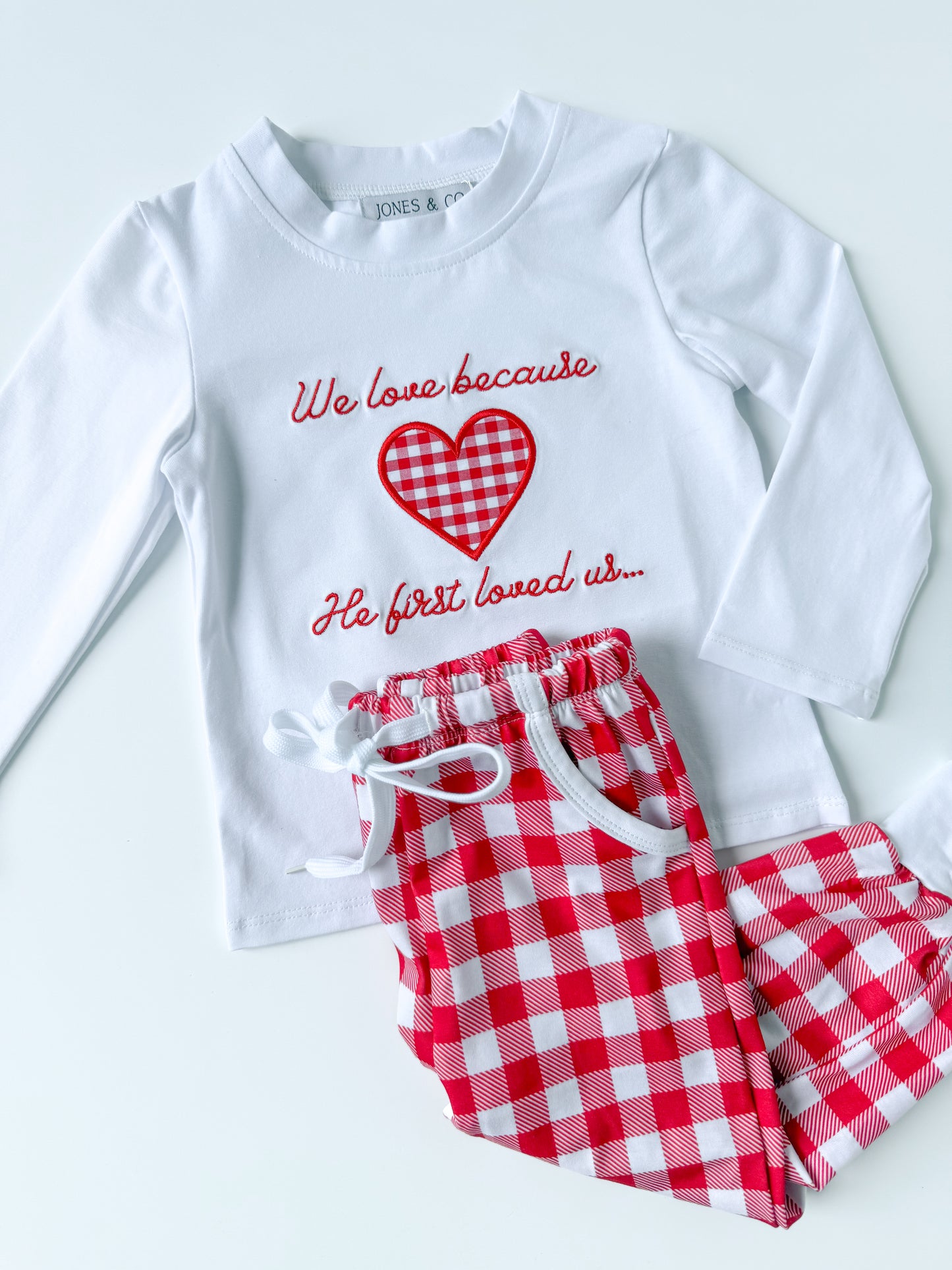 He first loved us Boy's Pant Set