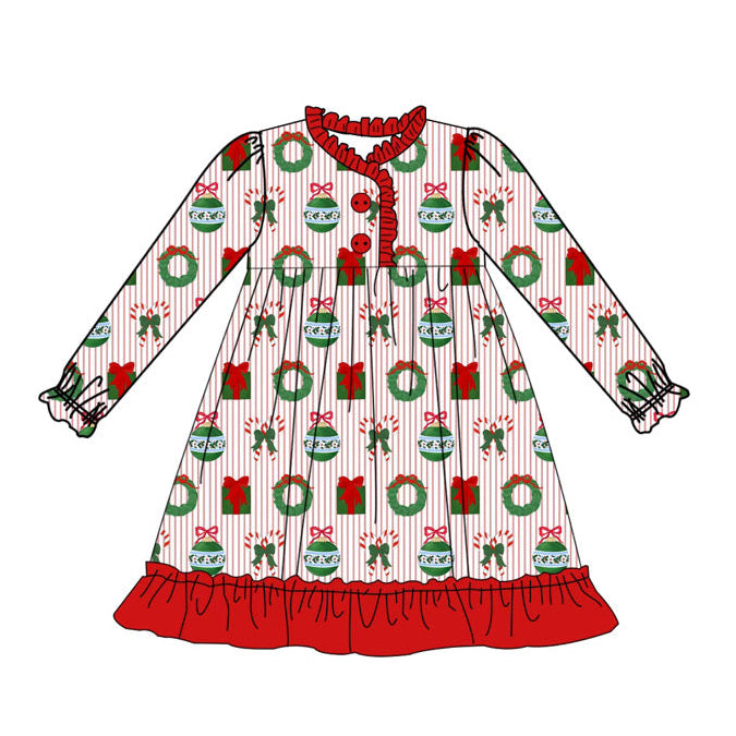 Christmas Keepsakes Girl’s Bamboo Nightgown PREORDER ETA OCTOBER