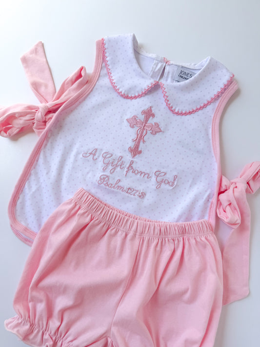 A Gift from God Girl’s Bloomer Set