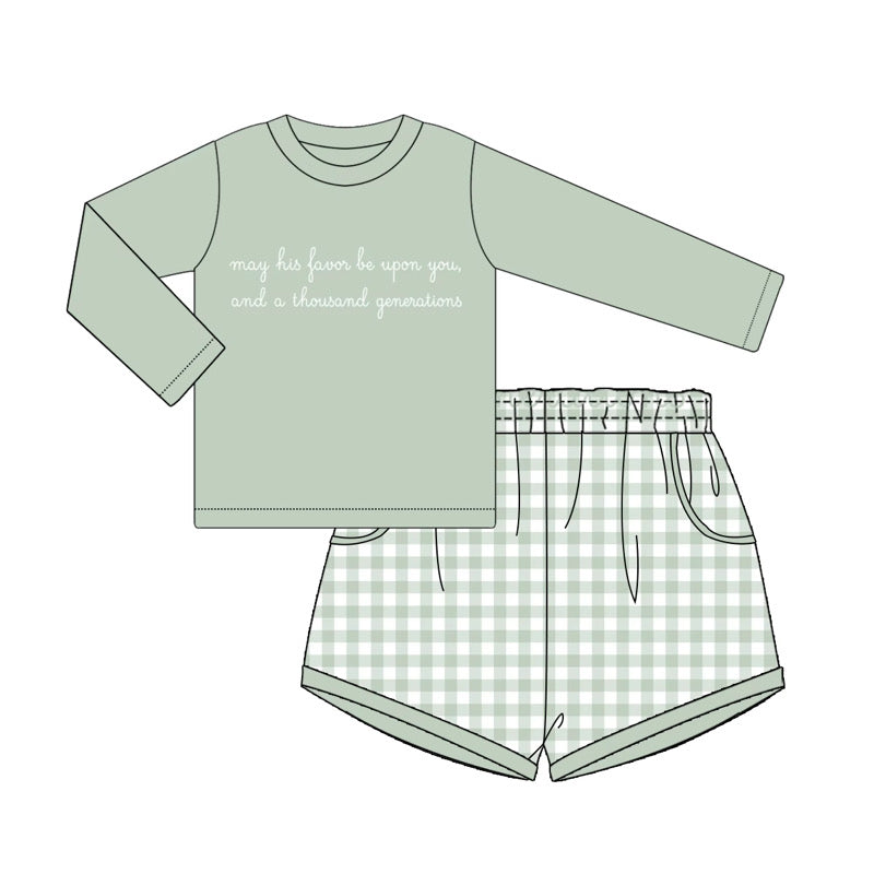 A Thousand Generations Boy's Short Set PREORDER ETA LATE SEPTEMBER