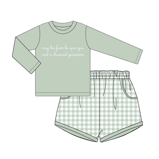 A Thousand Generations Boy's Short Set PREORDER ETA LATE SEPTEMBER