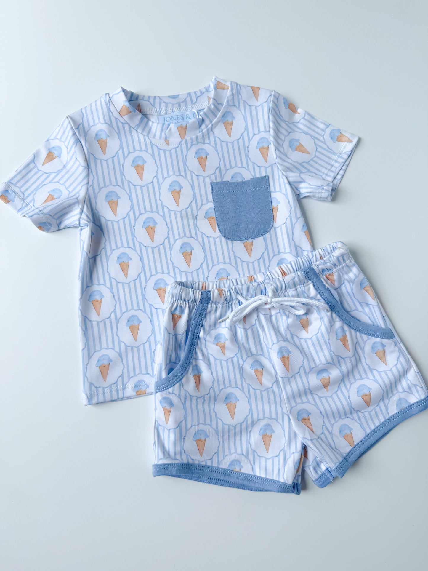Scoops of Summer Boy’s Short Set