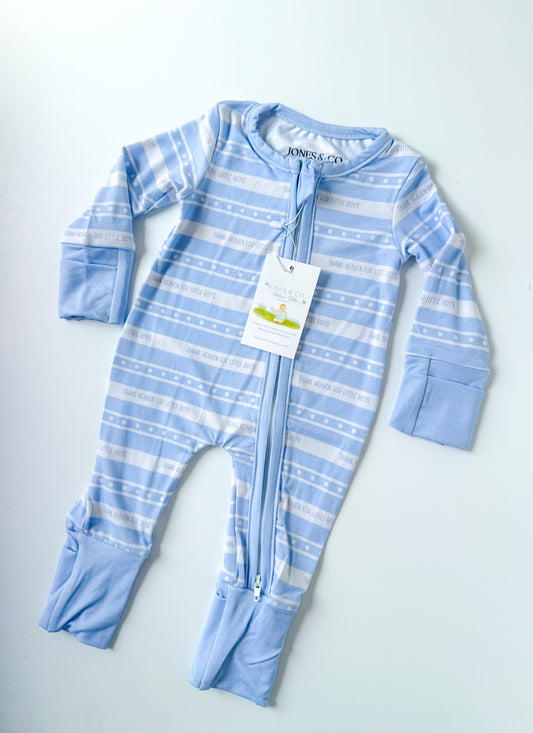 Thank Heaven for Little Boys Bamboo Zippy
