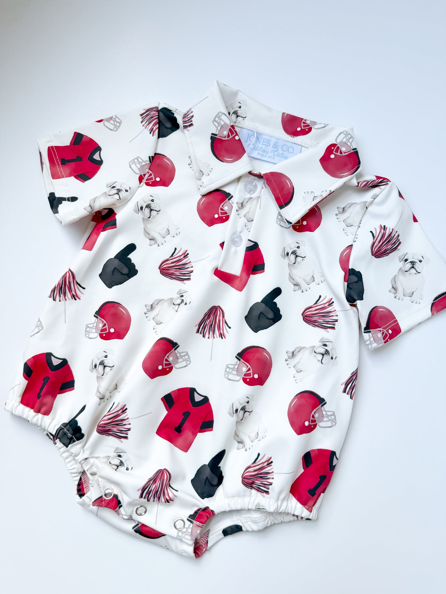 Red & Black Traditions Boy’s Bubble