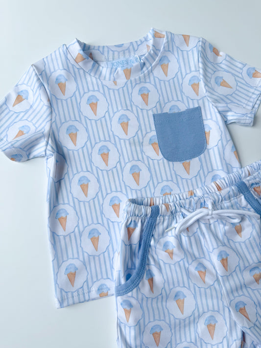 Scoops of Summer Boy’s Short Set