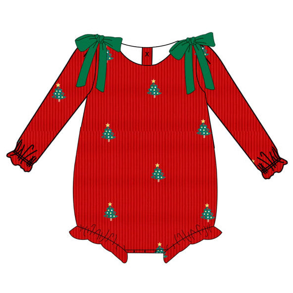 Christmas Corduroy Girl’s Bubble PREORDER ETA OCTOBER