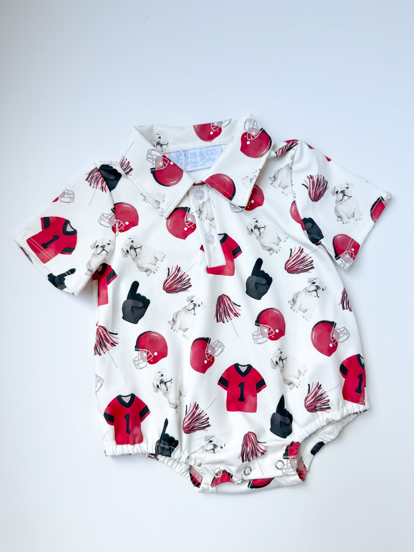 Red & Black Traditions Boy’s Bubble