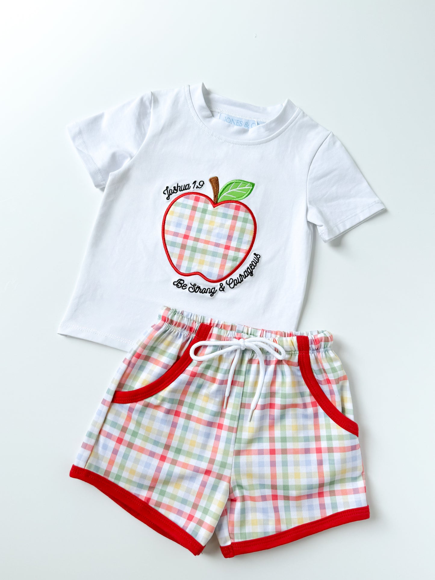 Be Strong & Courageous Boy’s Short Set
