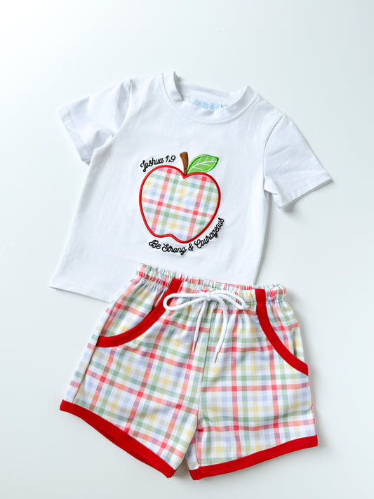 Be Strong & Courageous Boy’s Short Set