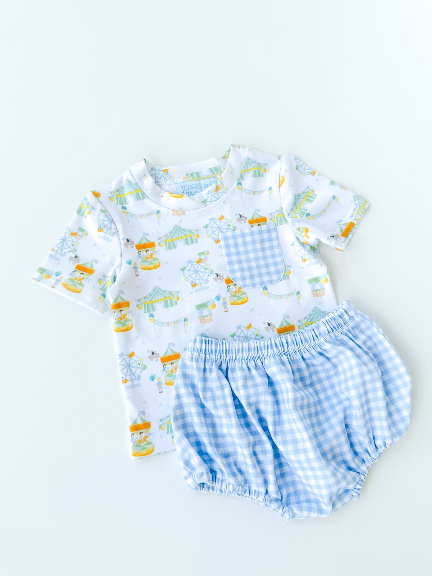 Ferris Dreams Boy's Diaper Set