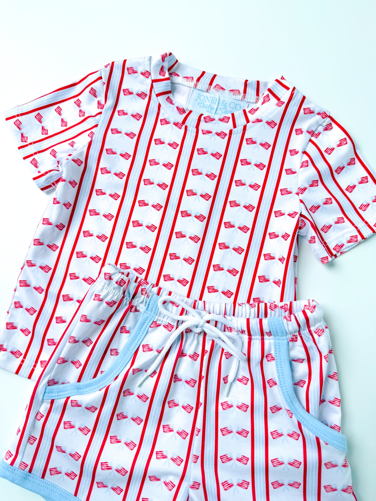 All American Boy’s Short Set