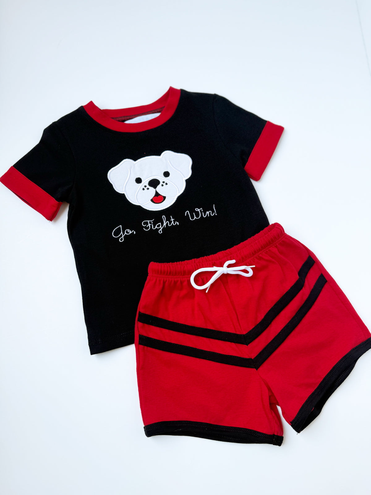 Go Fight Win Boy’s Short Set