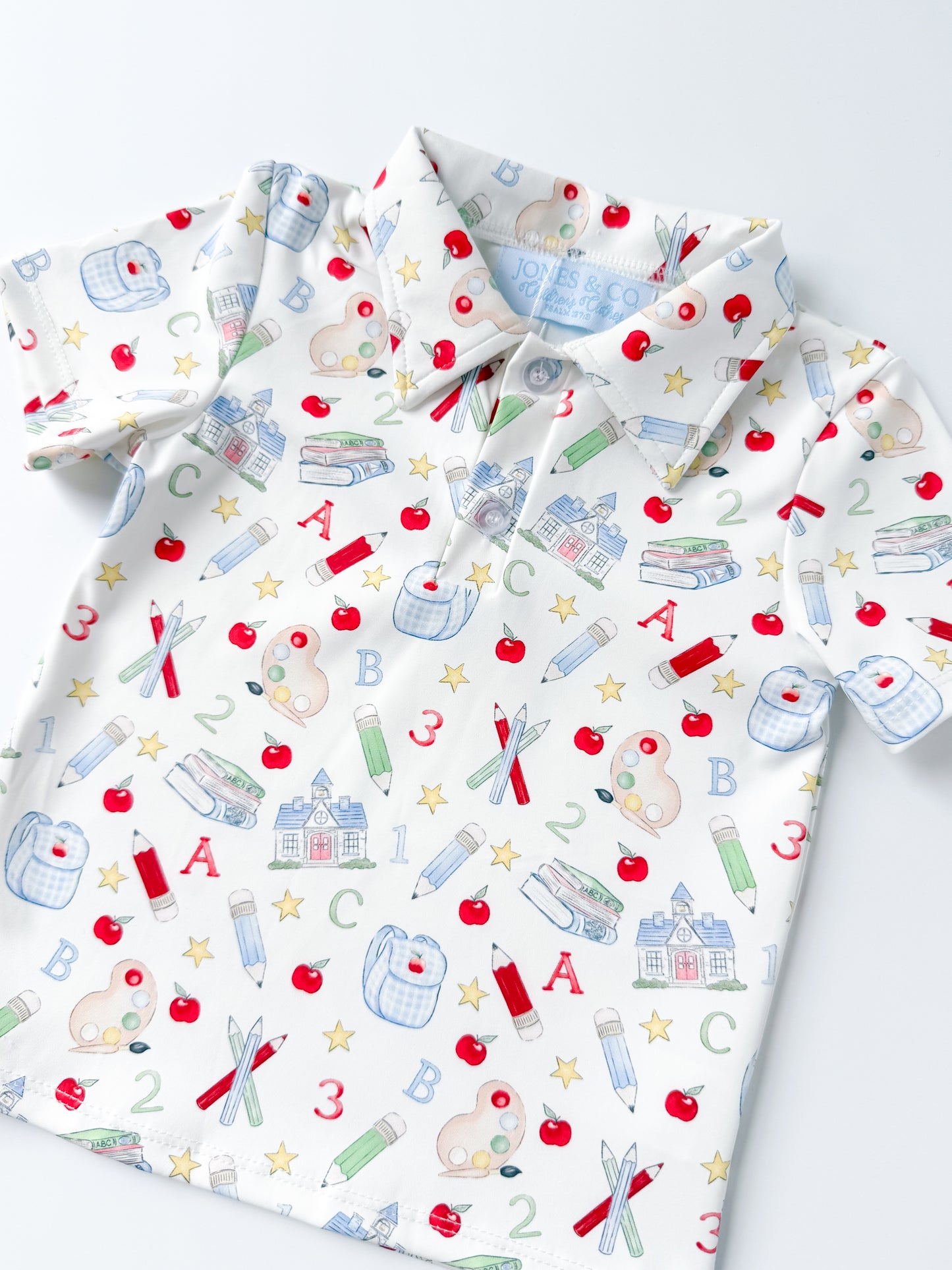 Classroom Toile Boy’s Polo Shirt