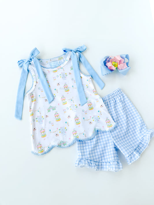 Ferris Dreams Girl's Short Set