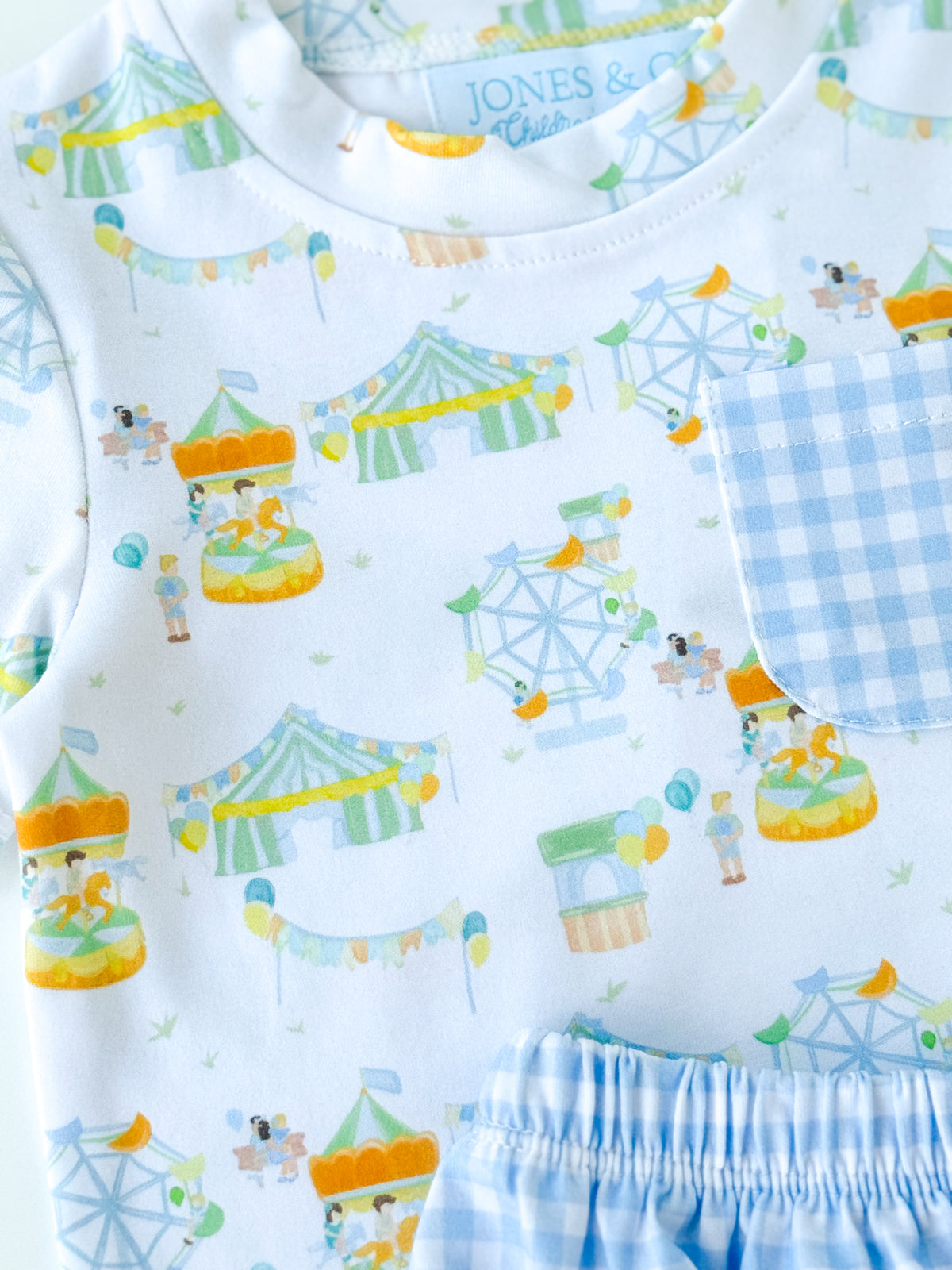 Ferris Dreams Boy's Diaper Set