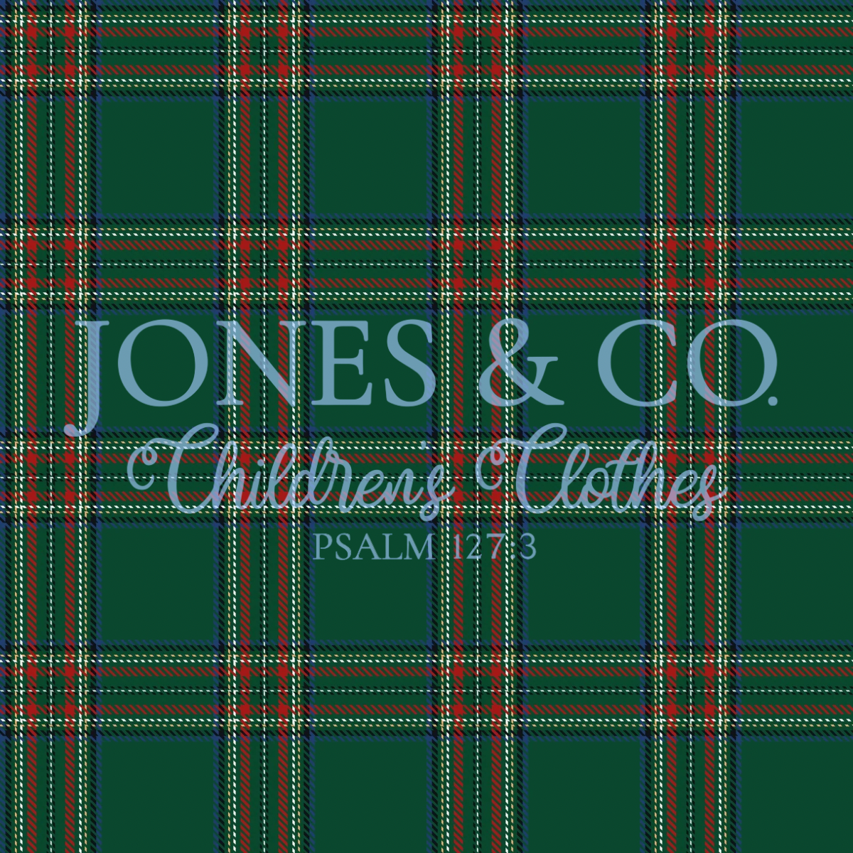 Traditional Plaid Kid’s Bamboo Pant Set PREORDER ETA OCTOBER