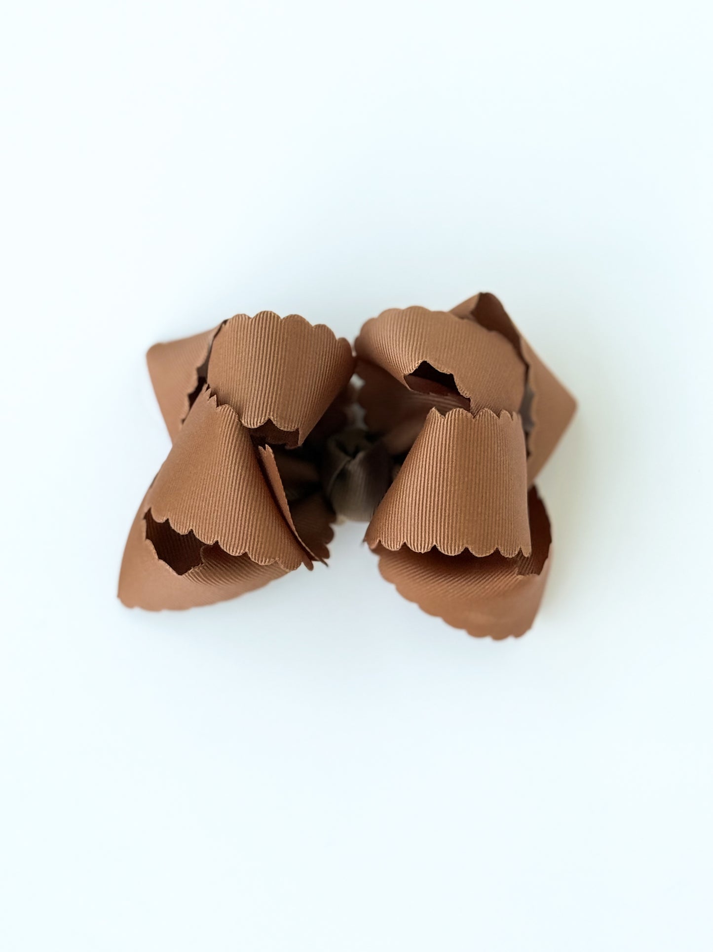 Chocolate Brown Bow - Crowned with Grace