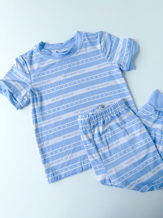 Thank Heaven for Little Boys Bamboo Set